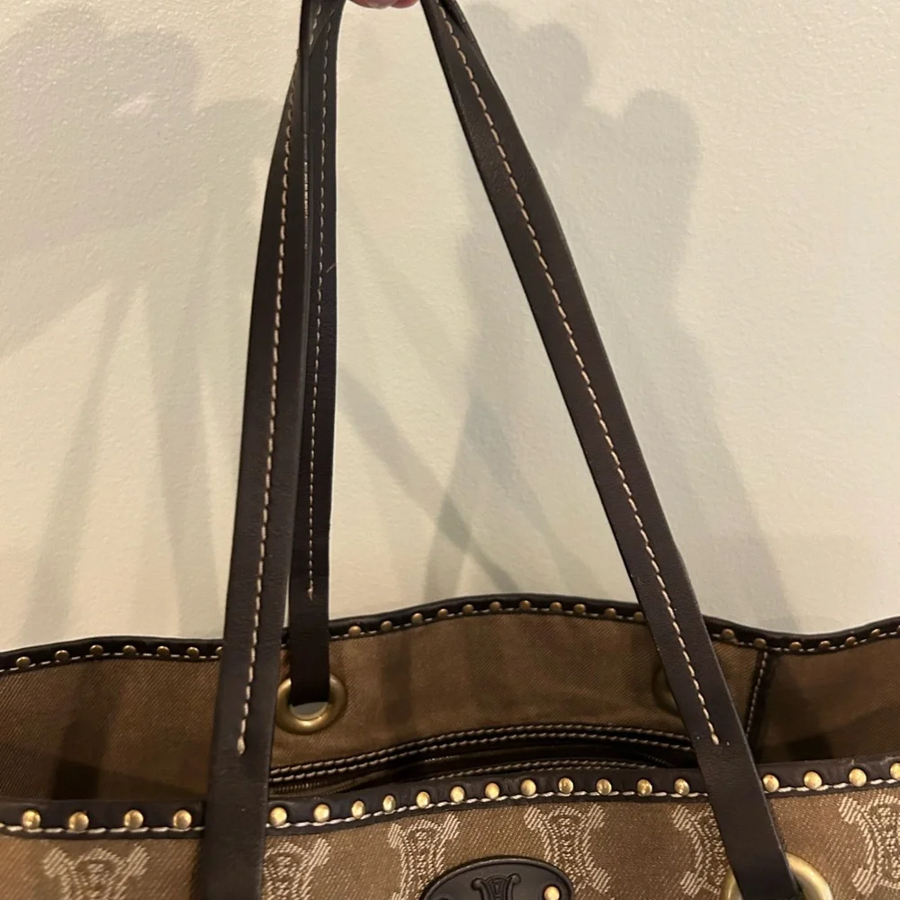 Celine Macadam Canvas Tote - Rare Bag with COA - Picture 3 of 14